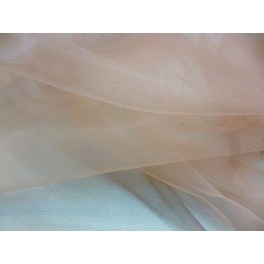 TISSU TULLE SOUPLE ORANGE PALE A0008