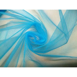 TISSU TULLE SOUPLE TURQUOISE A0017