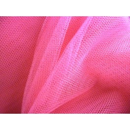 TISSU TULLE RIGIDE ROSE CLAIR A0042