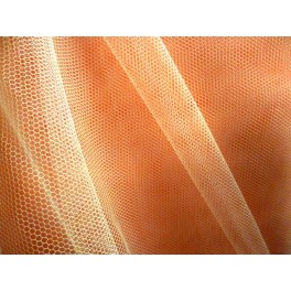 TISSU TULLE RIGIDE ORANGE A0043