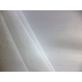 TISSU TULLE RIGIDE BLANC A0046