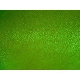 TISSU SIMILI CUIR RIGIDE VERT ANIS A0027