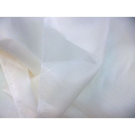 TISSU ORGANZA UNI BLANC A0003