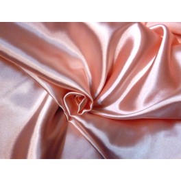 TISSU DOUBLURE SATIN ROSE PALE A0048