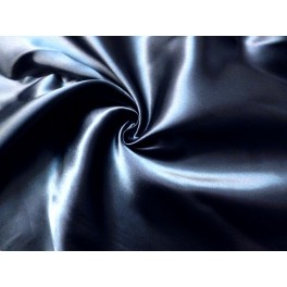 TISSU DOUBLURE SATIN BLEU NUIT A0052