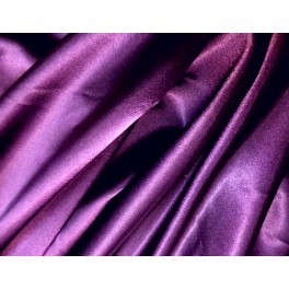 TISSU DOUBLURE SATIN VIOLET A0056