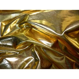 TISSU LYCRA SPECTACLE PAILLETE FOND DORE A0025 TISSU LYCRA SPECTACLE PAILLETE FOND DORE A0025