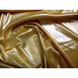 TISSU LYCRA SPECTACLE PAILLETE LASER FOND DORE FONCE A0031 TISSU LYCRA SPECTACLE PAILLETE LASER FOND DORE FONCE A0031