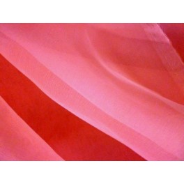 TISSU ORGANZA UNI ROUGE A0020