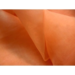 TISSU ORGANZA UNI ORANGE  A0023