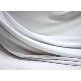 TISSU JERSEY UNI BLANC A0047