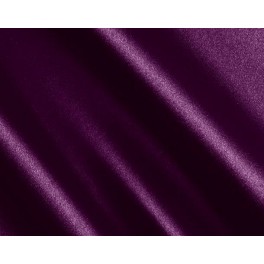 TISSU SATIN UNI POLYESTER VIOLET A0001