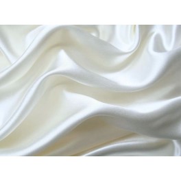 TISSU SATIN LYCRA UNI BLANC A0010 TISSU SATIN LYCRA UNI BLANC A0010