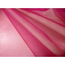 TISSU TULLE FUSHIA BONNE QUALITÉ A0001