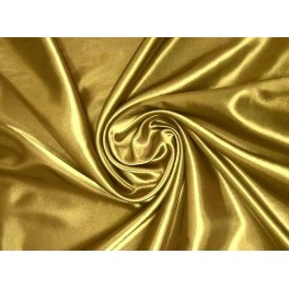 TISSU SATIN LYCRA UNI DORE A0018