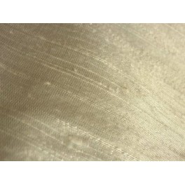 TISSU SOIE SAUVAGE UNI CHAMPAGNE  A0029