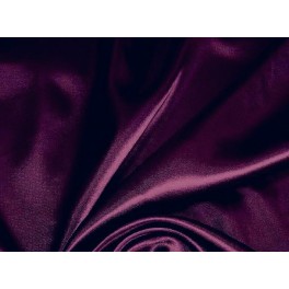 TISSU SATIN LYCRA UNI PRUNE A0021