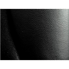 TISSU SIMILI CUIR RIGIDE NOIR  A0039