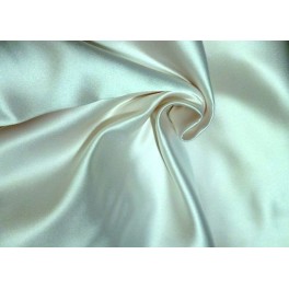 TISSU SATIN DUCHESSE BLANC CASSÉ  A0009