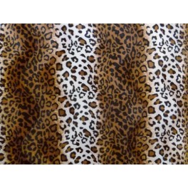 TISSU FAUSSE FOURRURE LÉOPARD A0004 TISSU FAUSSE FOURRURE LÉOPARD A0004