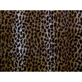 TISSU FAUSSE FOURRURE JERSEY LÉOPARD A0005 TISSU FAUSSE FOURRURE JERSEY LÉOPARD A0005