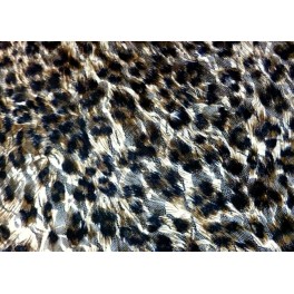 TISSU MAILLE IMPRIME LEOPARD A0004