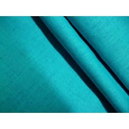 TISSU LIN TURQUOISE A0002