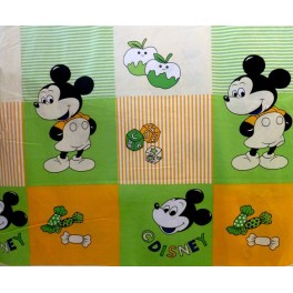 TISSU COTON ENFANTS MICKEY A0016