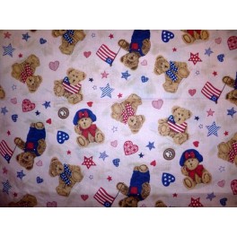 TISSU COTON ENFANTS NOUNOURS A0017