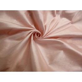 TISSU SOIE SAUVAGE UNI ROSE TRES PÂLE A0003