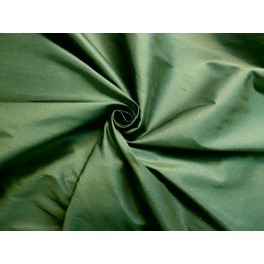 TISSU SOIE SAUVAGE UNI VERT KAKI A0006