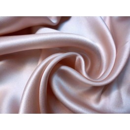 TISSU SATIN SOIE VIEUX ROSE A0001