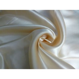 TISSU SATIN SOIE ROSE CHAMPAGNE  A0008