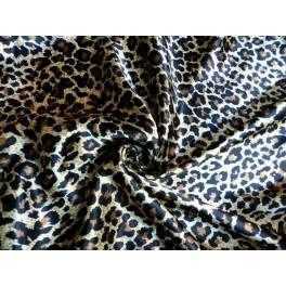 TISSU SATIN POLYESTER IMPRIME  A0011