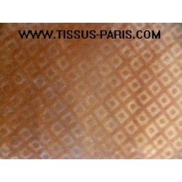 TISSU VELOURS RIGIDE ORANGE PÂLE A0003