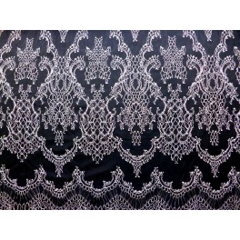 TISSU DENTELLE NOIR A0017