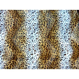 TISSU FAUSSE FOURRURE LEOPARD A0032