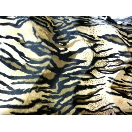 TISSU FAUSSE FOURRURE TIGRE A0033 TISSU FAUSSE FOURRURE TIGRE A0033